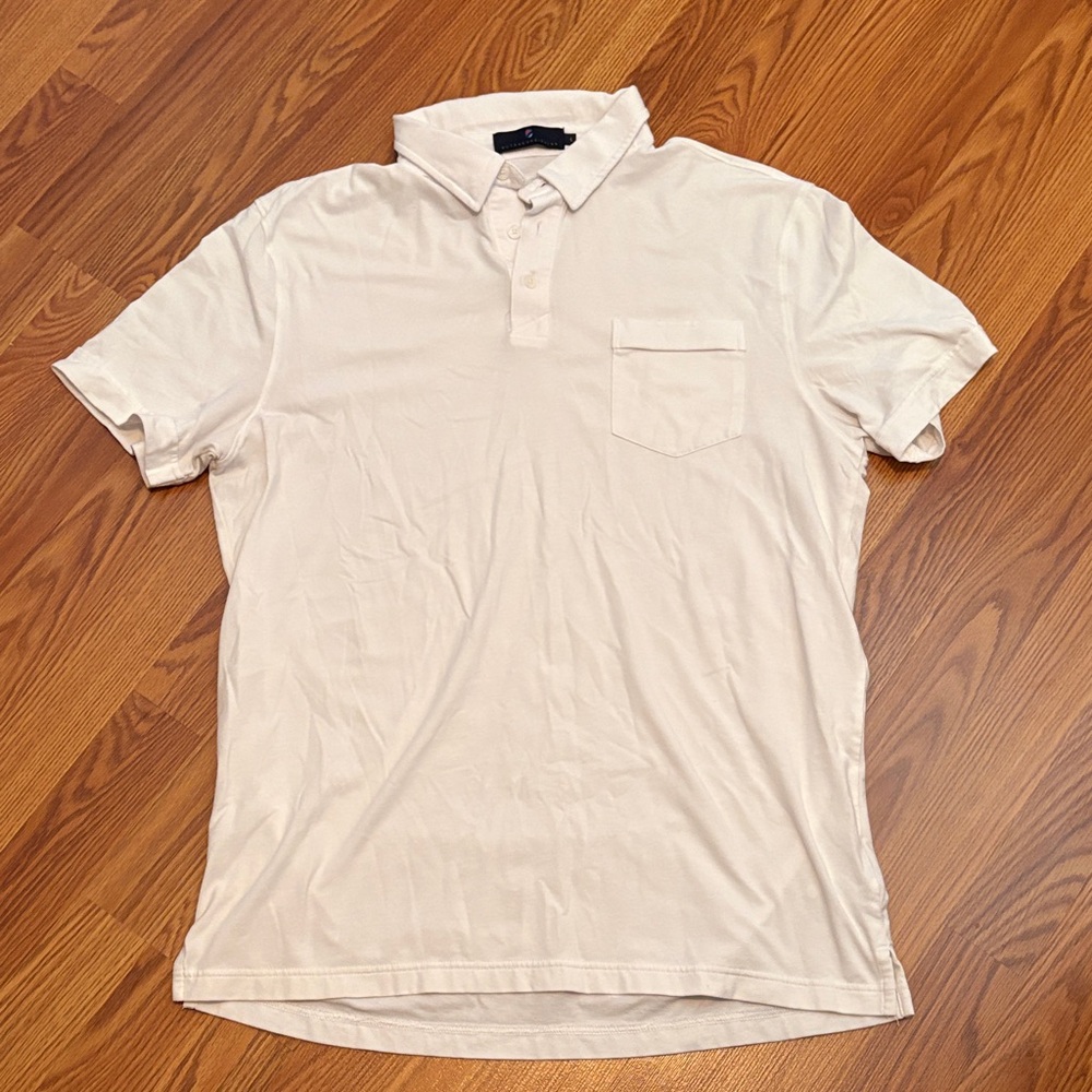 Men's White Polo Shirt